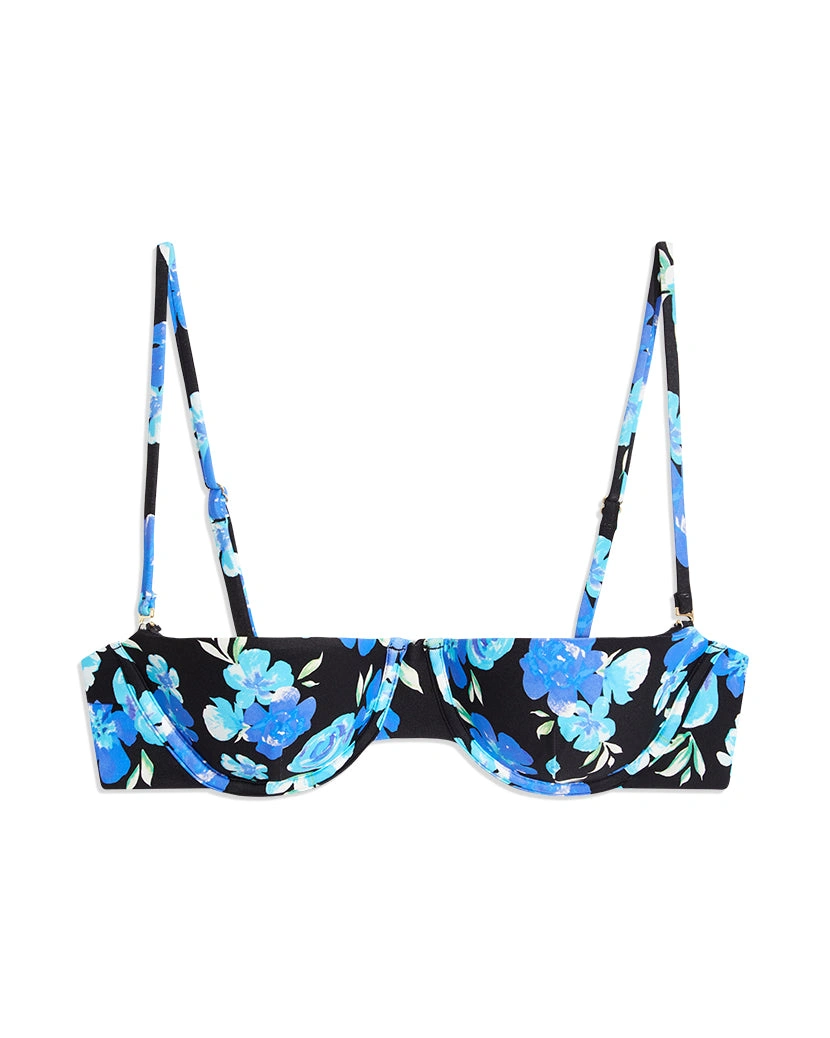 Bikini floreale anni 90 Balconette: Estate, nostalgia e un tocco di pura femminilità!
